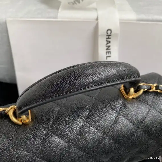 First Bag Ru CHANEL BAG MINI TOP FLAP HANDLE WITH 0622